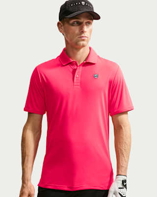 Мужские Nike Par Dri-FIT Chest Logo Golf Polo