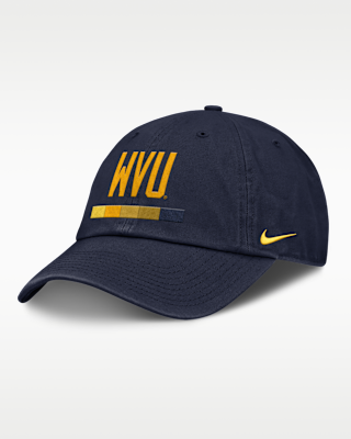 Мужские  West Virginia Primetime Campus Club Nike College Adjustable Hat