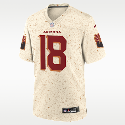 Marvin Harrison Jr. Arizona Cardinals Rivalries Collection Men’s Nike NFL Game Jersey