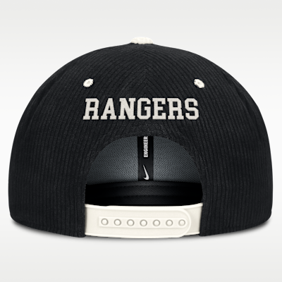 Gorra Nike de la MLB ajustable para hombre Texas Rangers Pro