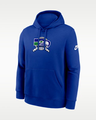 Мужское худи Seattle Seahawks Rewind Club Nike NFL Pullover Hoodie