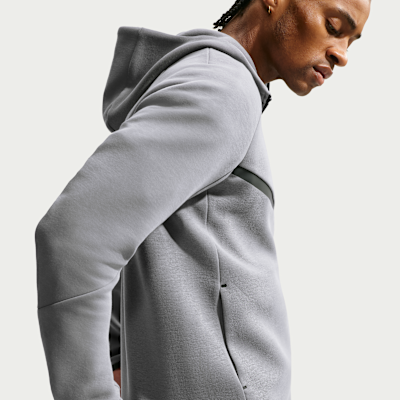 Nike Tech Fleece Windrunner Tam Boy Fermuarlı Erkek Ceketi görsel 2