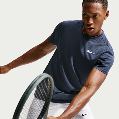 NikeCourt Victory Dri-FIT Erkek Tenis Üstü görsel 3