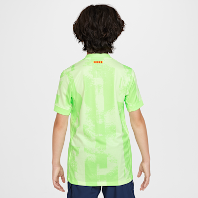 FC バルセロナ 2024/25 スタジアム サード ジュニア ナイキ Dri-FIT サッカー レプリカ ユニフォーム