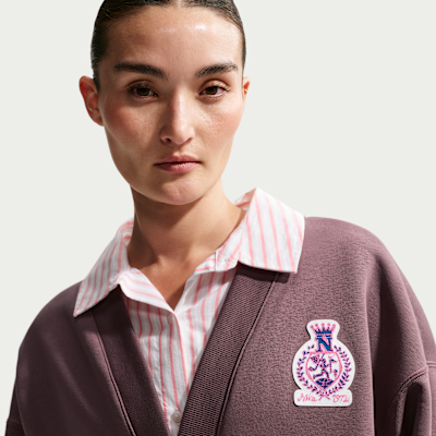 ナイキ スポーツウェア ウィメンズ オーバーサイズド フリース カーディガン