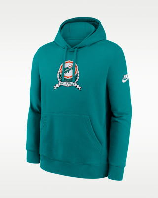 Мужское худи Miami Dolphins Rewind Club Nike NFL Pullover Hoodie