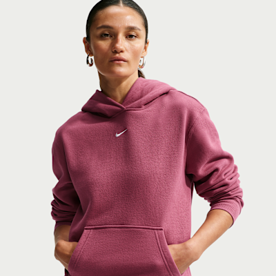 Nike Studio Fleece Orta Kalınlıkta Kapüşonlu Kadın Sweatshirt'ü
