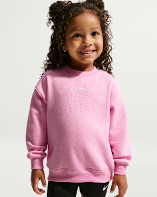 Детские Nike Sportswear Toddler Studio Fleece Oversized Crew