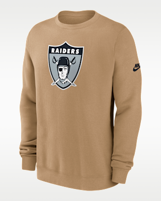 Мужские  Las Vegas Raiders Swing Pass Rewind Club Nike NFL Pullover Crew