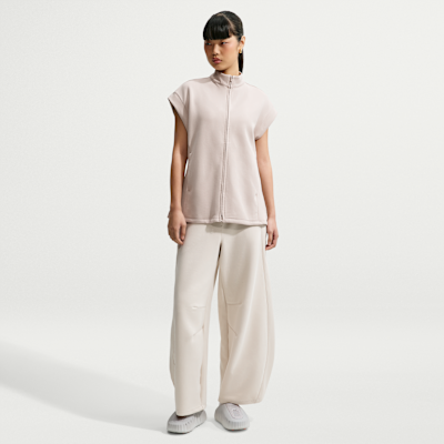 Nike 24.7 ImpossiblySoft Dri-FIT Tam Boy Fermuarlı Kadın Tunik görsel 4