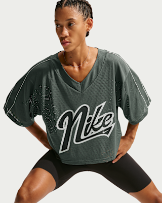 Женские шорты Nike One Dri-FIT Oversized Short-Sleeve Top