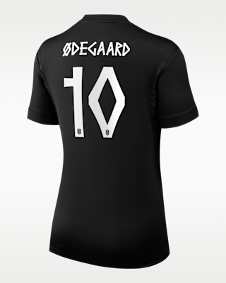 Женские джерси Martin ÿdegaard Norway National Team 2026 Stadium Away Nike Dri-FIT Soccer Jersey
