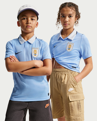 Детские джерси Uruguay 2026 Stadium Home Big Kids' Nike Dri-FIT Soccer Replica Jersey