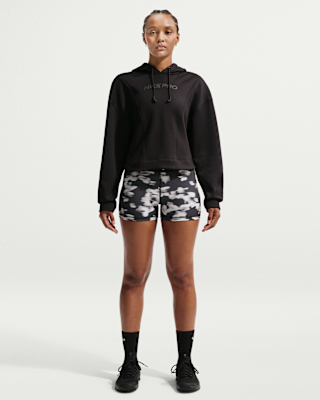 Женские шорты Nike Pro 3" Mid-Rise Printed Biker Shorts
