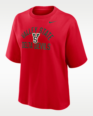 Женская футболка Nike College (Mississippi Valley State University) Boxy