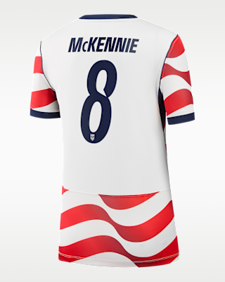 Женские джерси Weston McKennie USMNT 2026 Stadium Home Nike Dri-FIT Soccer Jersey