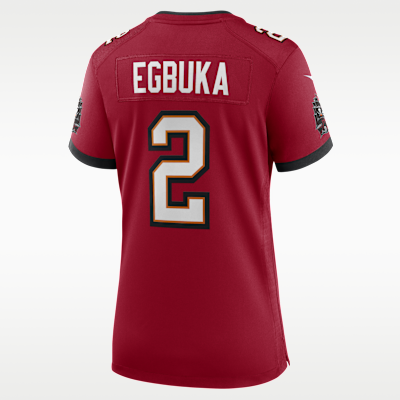 Jersey Nike de la NFL Game para mujer de Emeka Egbuka de los Tampa Bay Buccaneers
