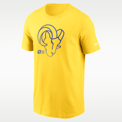 Los Angeles Rams Faded Essential Men's Nike NFL T-Shirt