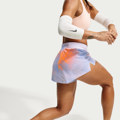Nike Swift Dri-FIT Normal Belli 6 cm Slip Astarlı Kadın Koşu Şortu görsel 3