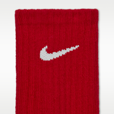 ナイキ エブリデイ キッズ クッションド クルー ソックス (6足)