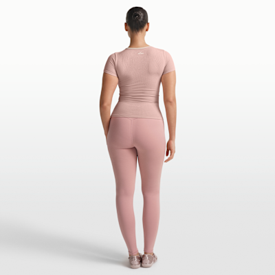 NikeSKIMS Ribbed Seamless Women's Short-Sleeve Top