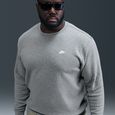 Nike Club Erkek Fleece Crew Üst görsel 6