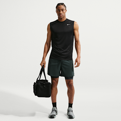 Nike Dri-FIT Kolsuz Erkek Antrenman Üstü görsel 4