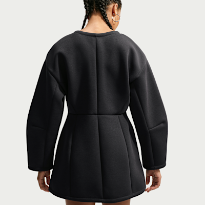 Nike Pregame Fleece Oversize Kadın Elbise görsel 3