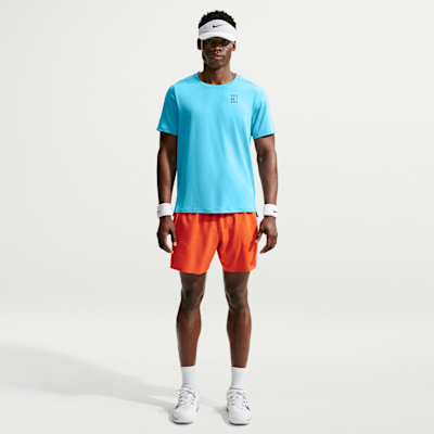 NikeCourt Advantage Dri-FIT Erkek Tenis Üstü görsel 4