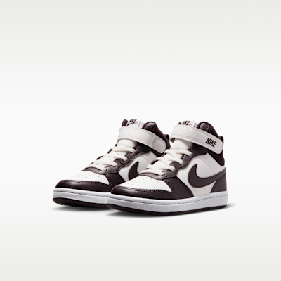 Tenis para niños de preescolar Nike Court Borough Mid 2