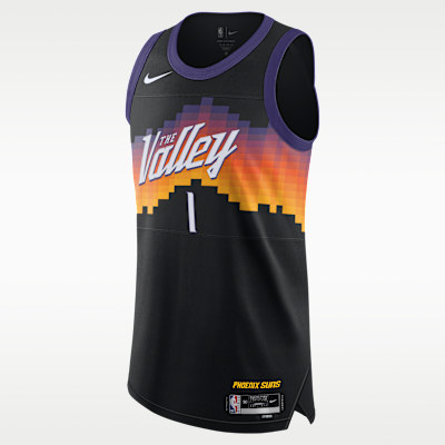 Jersey Nike Dri-FIT ADV Authentic de la NBA para hombre de Devin Booker de los Phoenix Suns City Edition