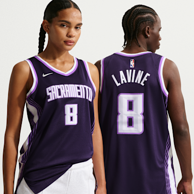 Zach LaVine Sacramento Kings City Edition Men's Nike NBA Swingman Jersey