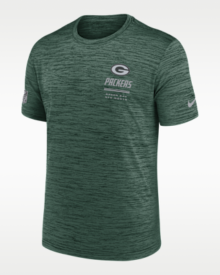 Мужская футболка Green Bay Packers Sideline Team Issue Velocity Nike Dri-FIT NFL