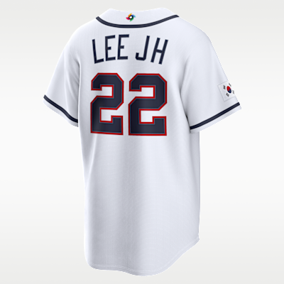 Jung Hoo Lee Korea National Baseball Team 2026 World Baseball Classic Men's Nike Stadium Jersey