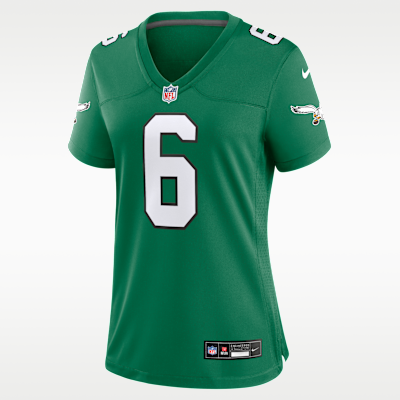 DeVonta Smith Philadelphia Eagles Women's Nike NFL Game Football Jersey