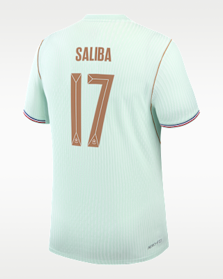 Мужские джерси William Saliba France National Team 2026 Match Away Nike Dri-FIT ADV Soccer Jersey