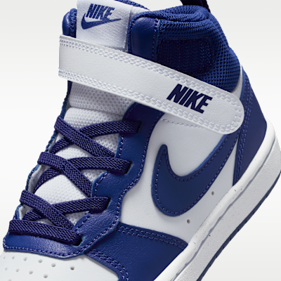 Tenis para niños de preescolar Nike Court Borough Mid 2