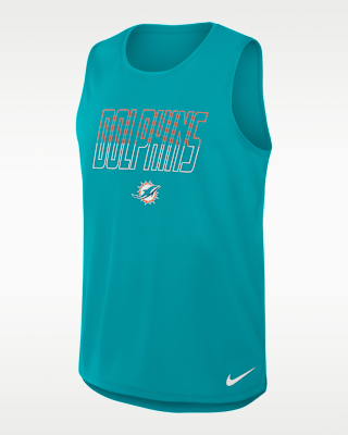 Мужские Miami Dolphins Nike Dri-FIT NFL Tank Top