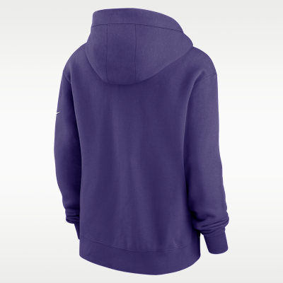 Baltimore Ravens Phoenix Rewind Women's Nike NFL Full-Zip Hoodie