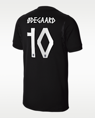 Женские джерси Martin ÿdegaard Norway National Team 2026 Stadium Away Big Kids' Nike Dri-FIT Soccer Jersey