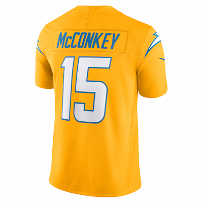 Ladd McConkey Los Angeles Chargers Men's Nike Dri-FIT NFL Limited Jersey