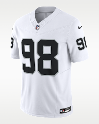 Мужские джерси Maxx Crosby Las Vegas Raiders Nike Dri-FIT NFL Limited Football Jersey для футбола