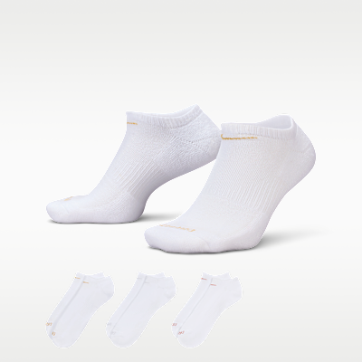 Nike Everyday Plus Cushion Training No-Show Socks (3 Pairs)