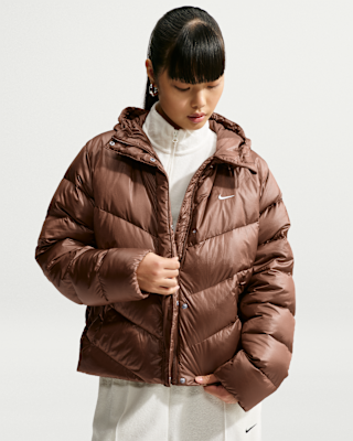 Женская куртка Nike Sportswear Windpuffer Loose Storm-FIT Hooded Down