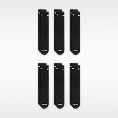 Nike Everyday Plus Cushioned Training Crew Socks (6 Pairs)