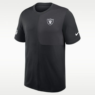 Las Vegas Raiders Sideline Coach Men's Nike Dri-FIT NFL Top