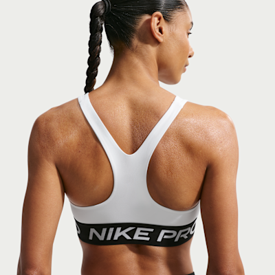Nike Pro 365 Hafif Destekli Pedsiz Kadın Spor Sütyeni görsel 2