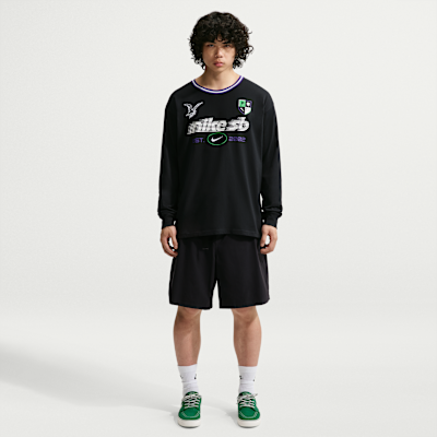 Nike SB Uzun Kollu Kaykay Tişörtü görsel 4