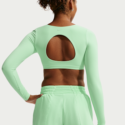 Nike One Dri-FIT Normal Belli 8 cm Slip Astarlı Kadın Şortu görsel 3