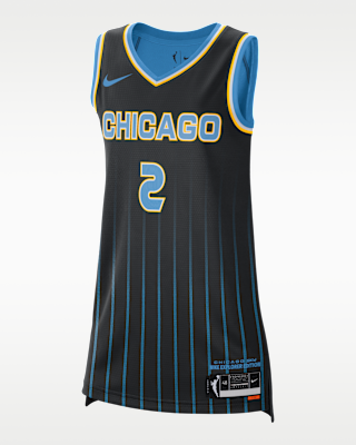 Женские джерси Chicago Sky Explorer Edition Nike Dri-FIT WNBA Victory Jersey